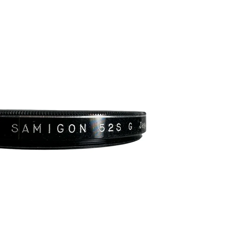 Vintage Samigon 52S G Camera‎ Lens Filter Threaded Circular Japan with Case